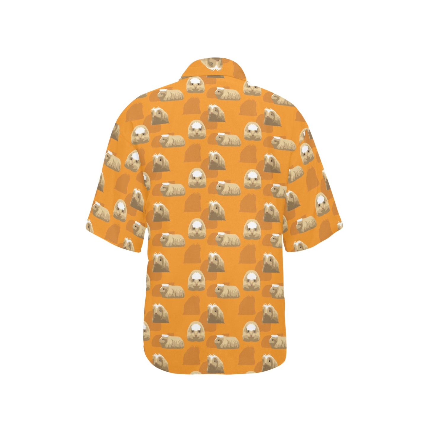 Guinea Pig Print Design LKS403 Women's Hawaiian Shirt