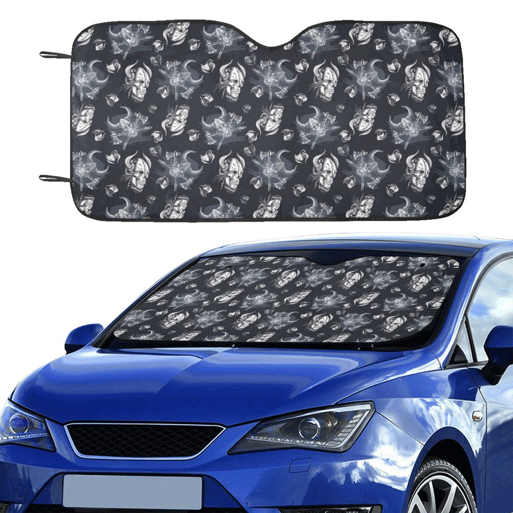 Vikings Print Design LKS304 Car front Windshield Sun Shade