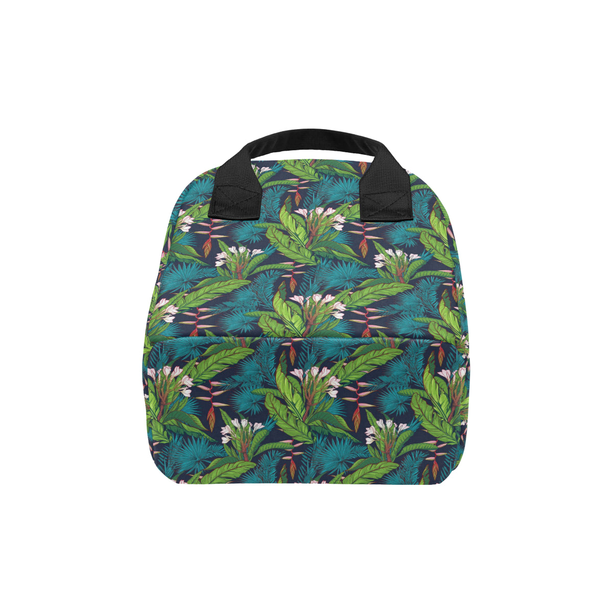 Rainforest Pattern Print Design RF01 Insulated Lunch Bag