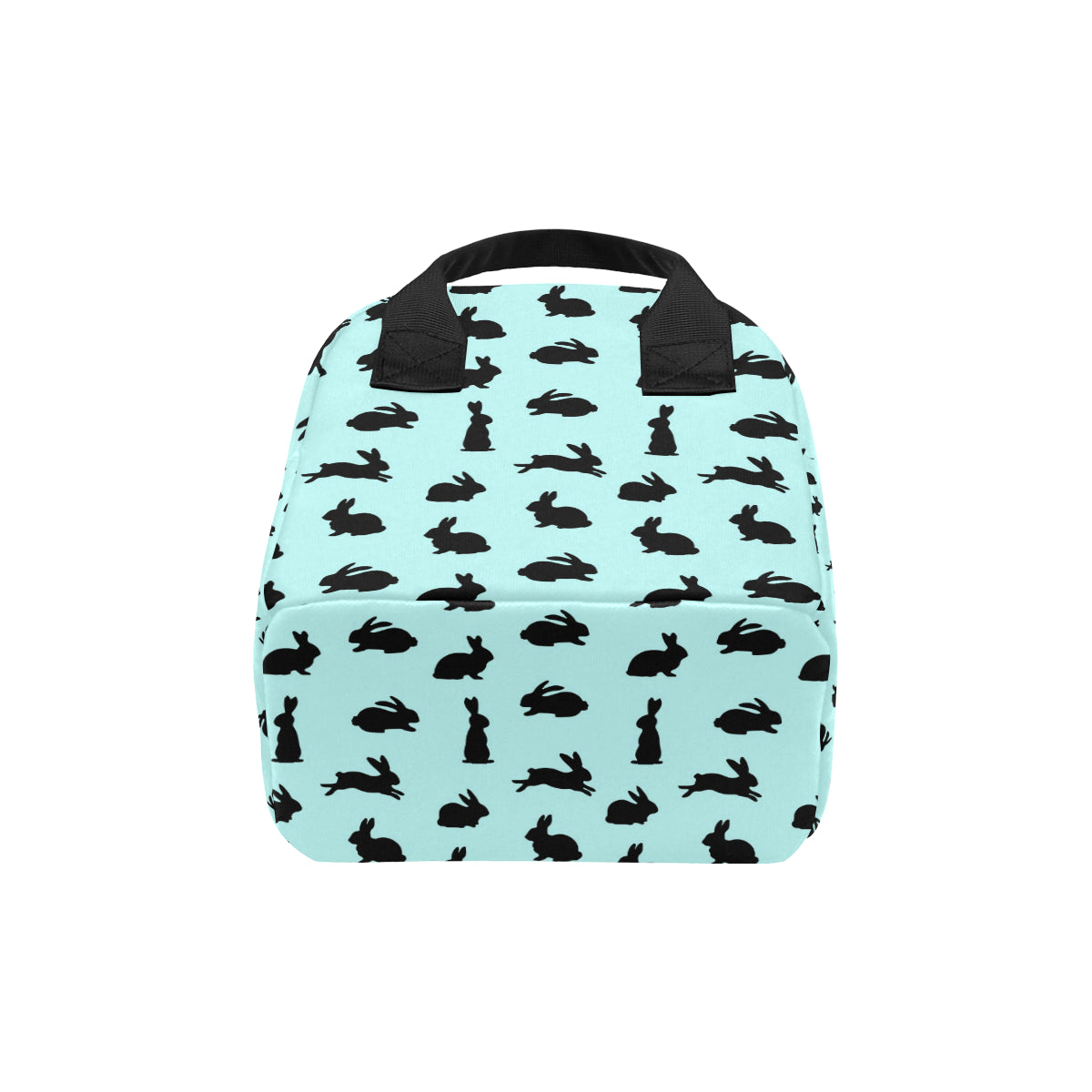 Rabbit Pattern Print Design RB010 Insulated Lunch Bag