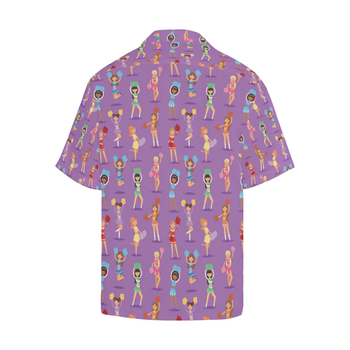 Cheerleader Pattern Print Design 02 Men's Hawaiian Shirt