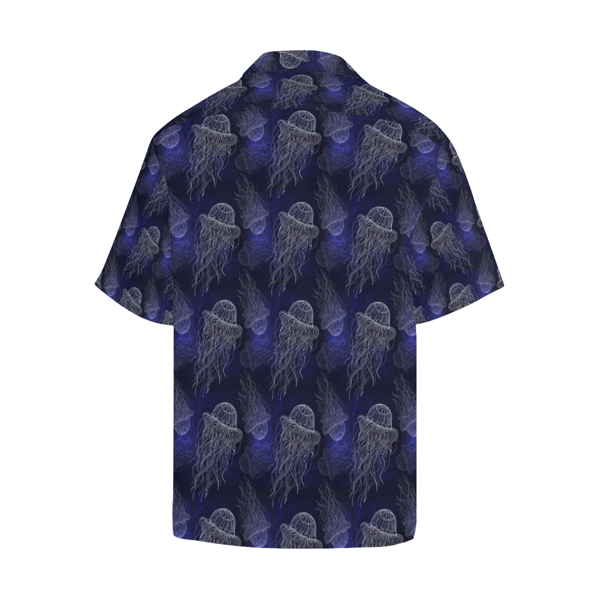 Jellyfish Pattern Print Design 02 Men's Hawaiian Shirt
