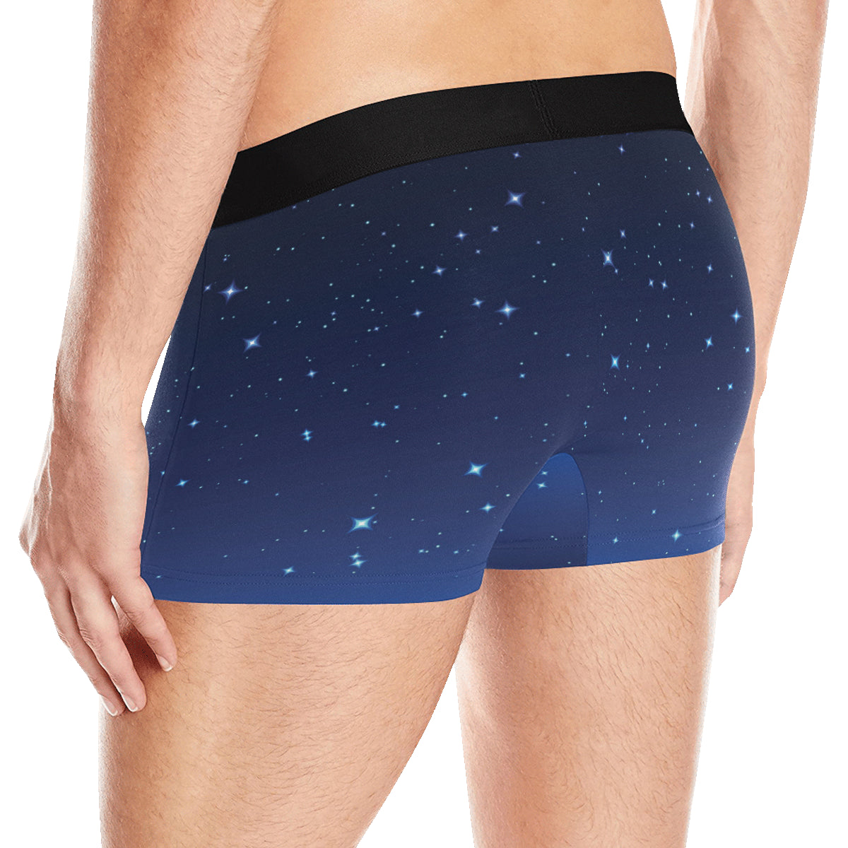 Night sky Pattern Print Design A01 Men's Boxer Briefs