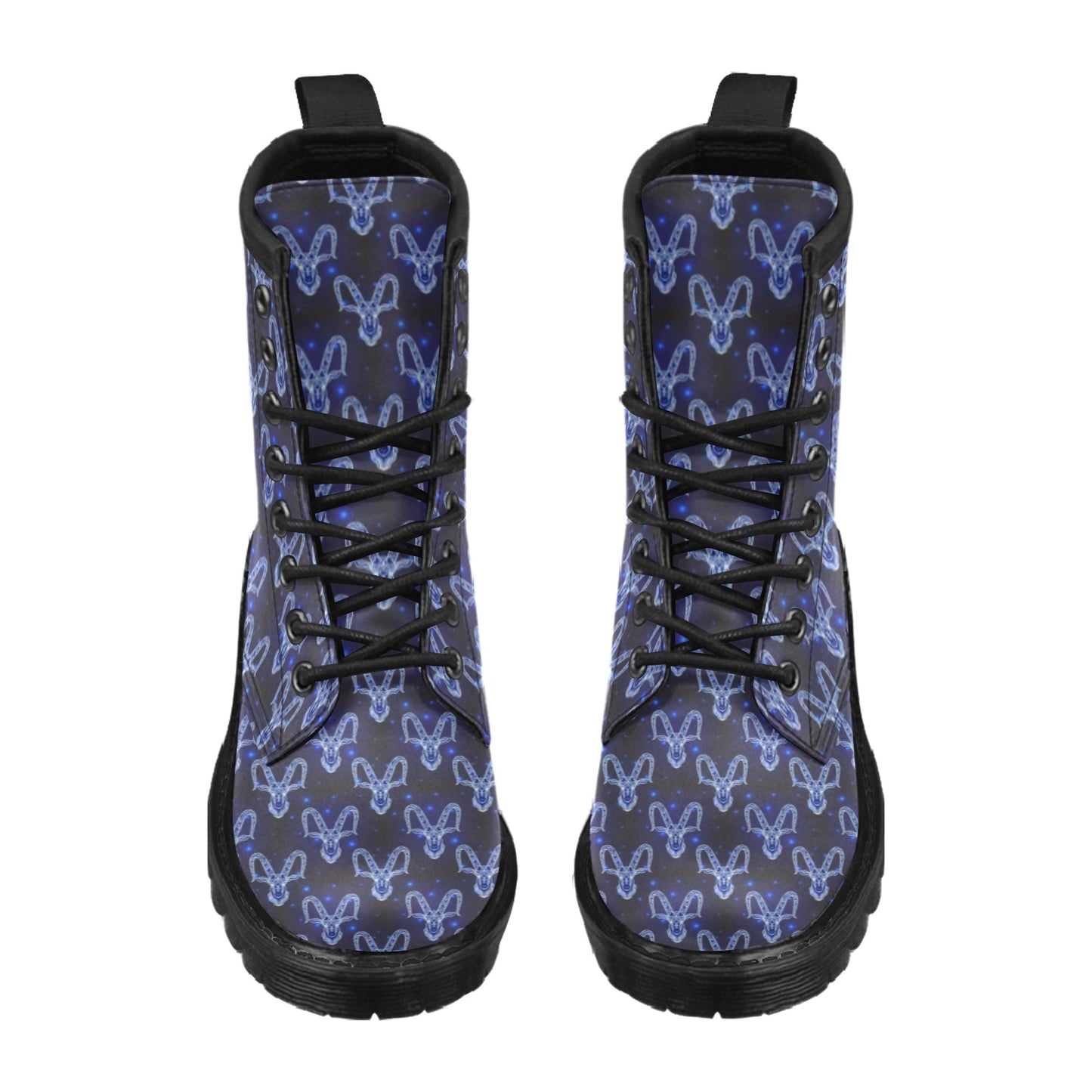 Goat Print Design LKS401 Women's Boots
