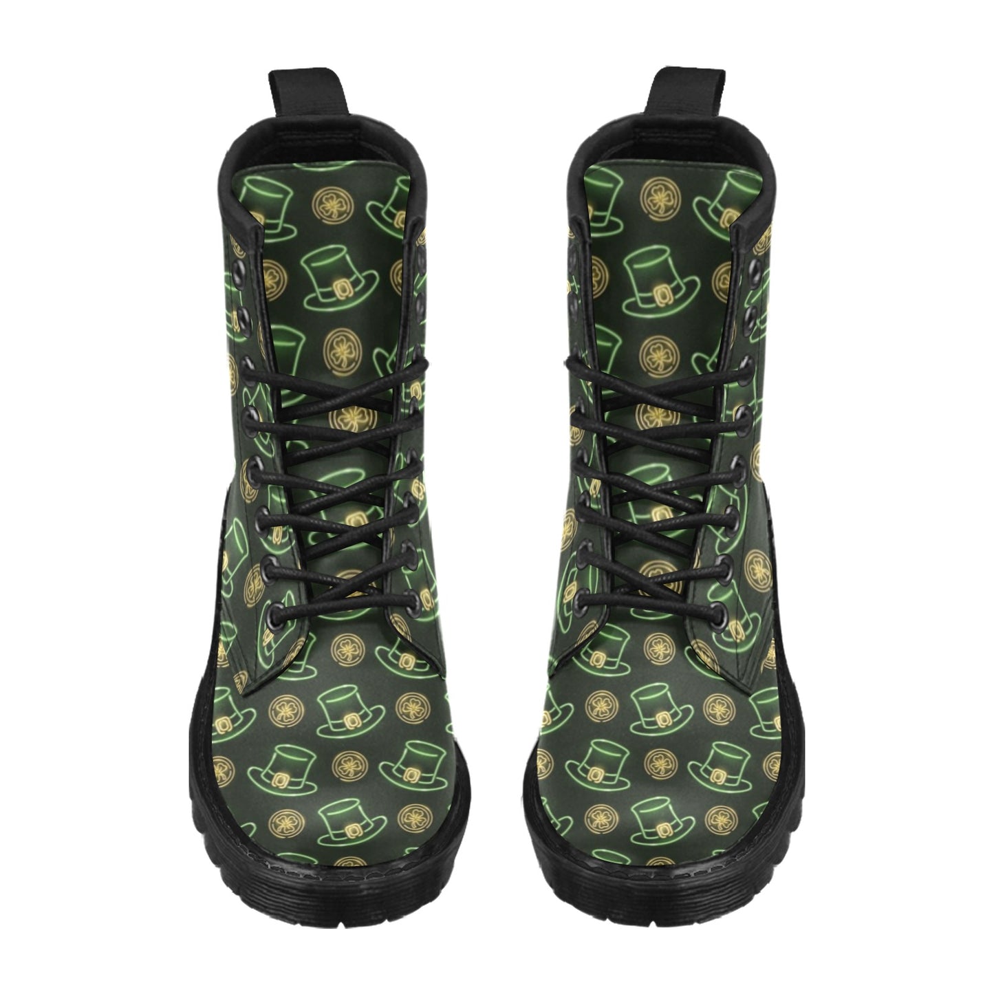 St Patricks Day Print Design LKS308 Women's Boots