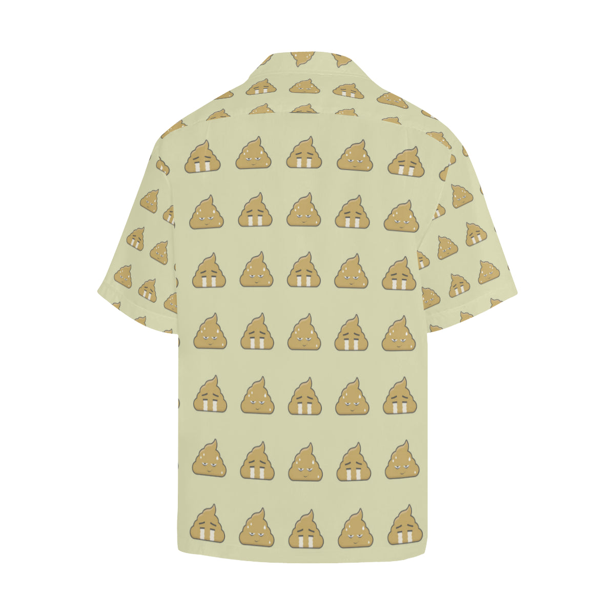 Poop Emoji Pattern Print Design A04 Men's Hawaiian Shirt