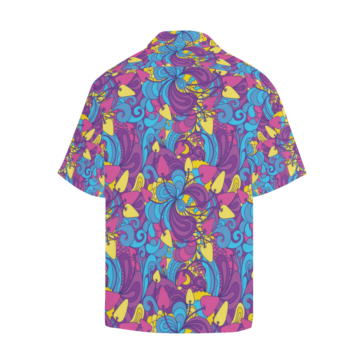 Psychedelic Mushroom Pattern Print Design A03 Men's Hawaiian Shirt