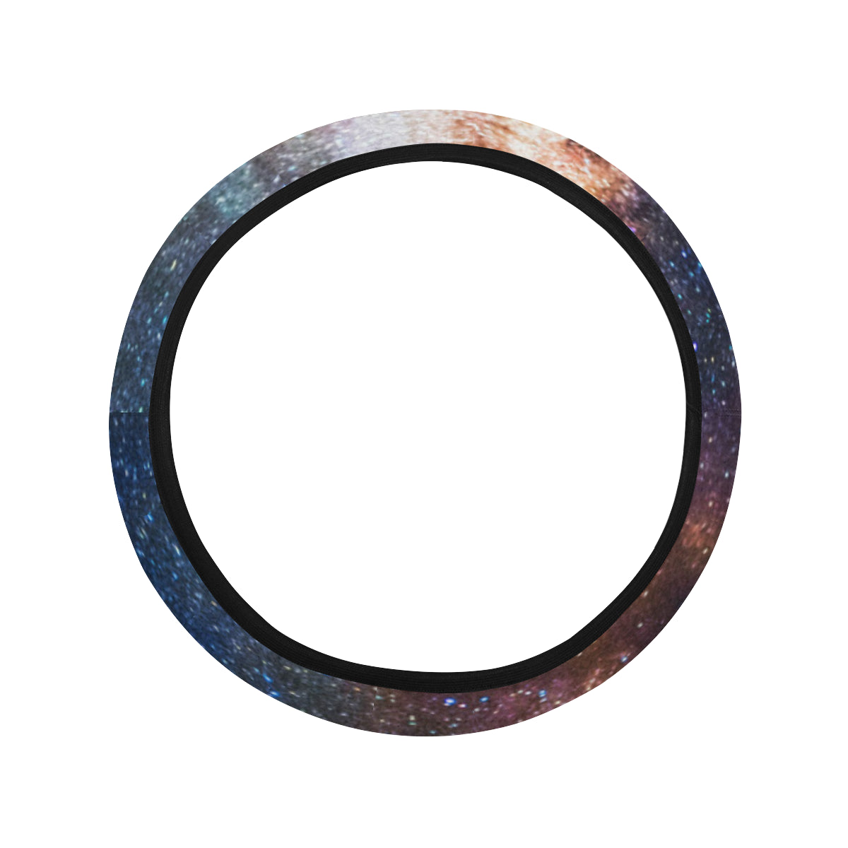 Celestial Milky way Galaxy Steering Wheel Cover with Elastic Edge
