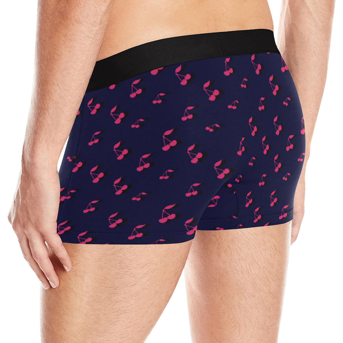 Cherry Pattern Print Design 02 Men's Boxer Briefs