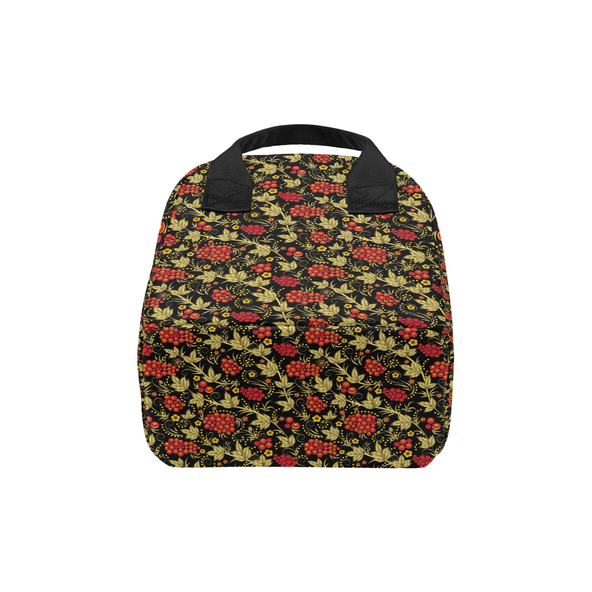 Cranberry Pattern Print Design CB02 Insulated Lunch Bag