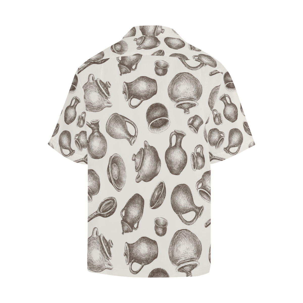 Pottery Pattern Print Design A01 Men's Hawaiian Shirt
