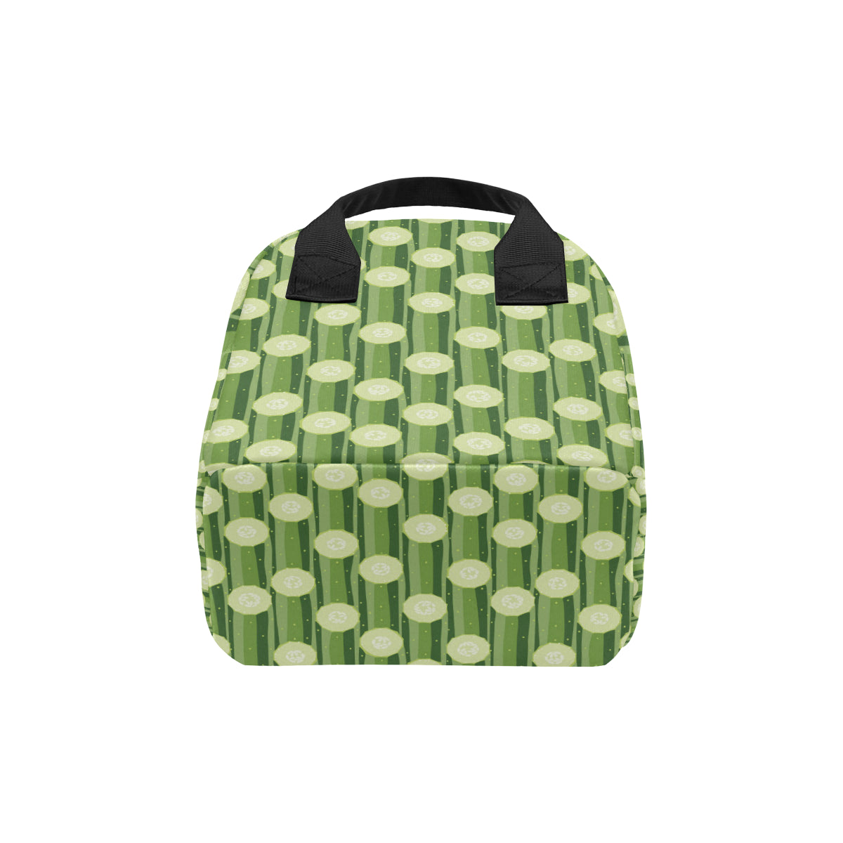 Cucumber Pattern Print Design CC03 Insulated Lunch Bag