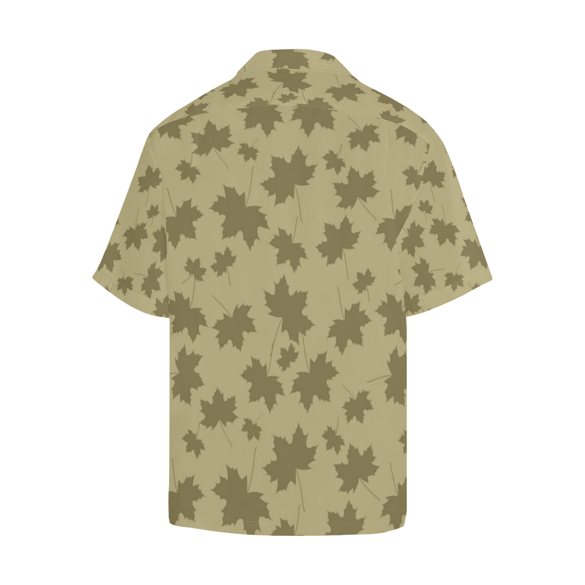 Maple Leaf Pattern Print Design 01 Men's Hawaiian Shirt