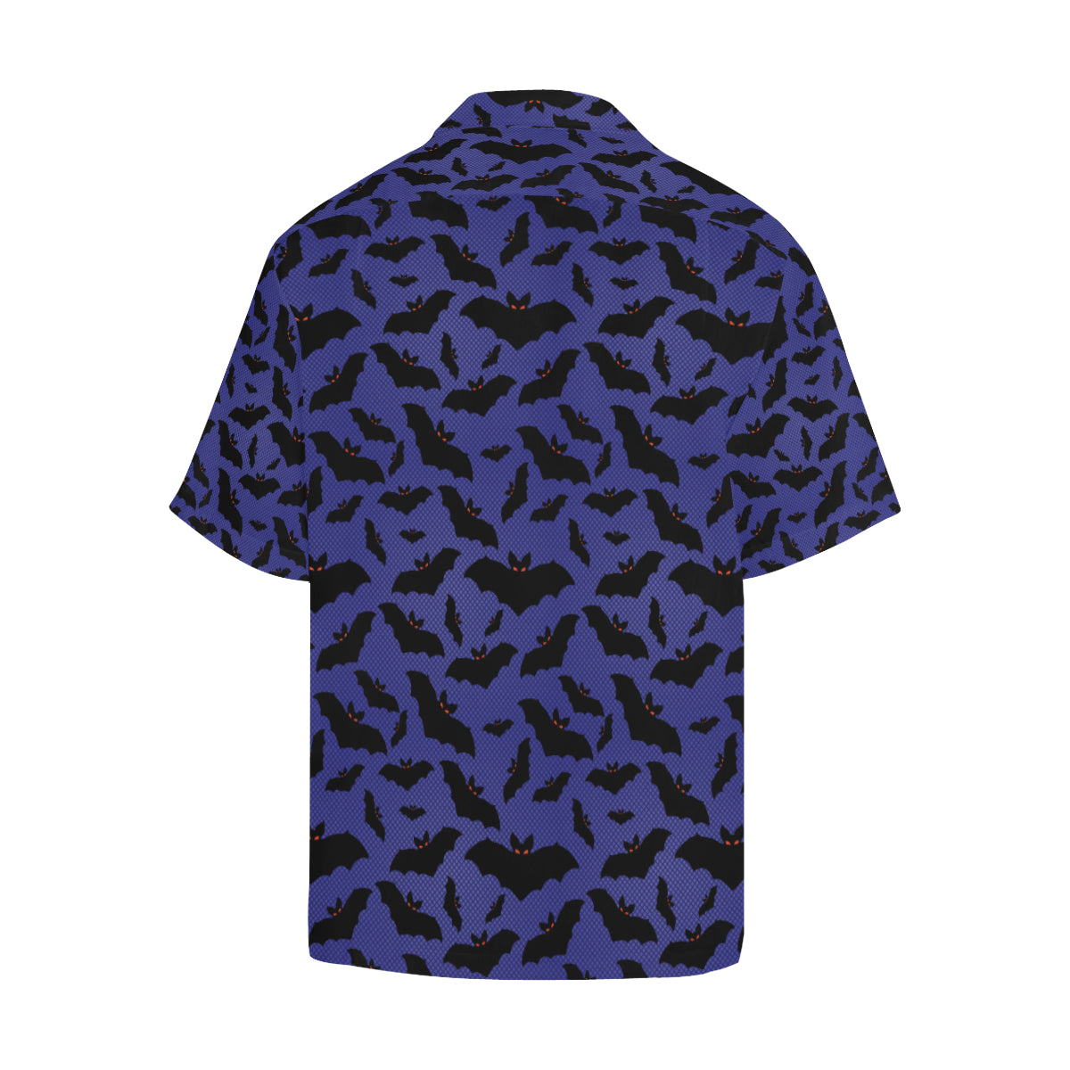 Bat Halloween Pattern Print Design 02 Men's Hawaiian Shirt