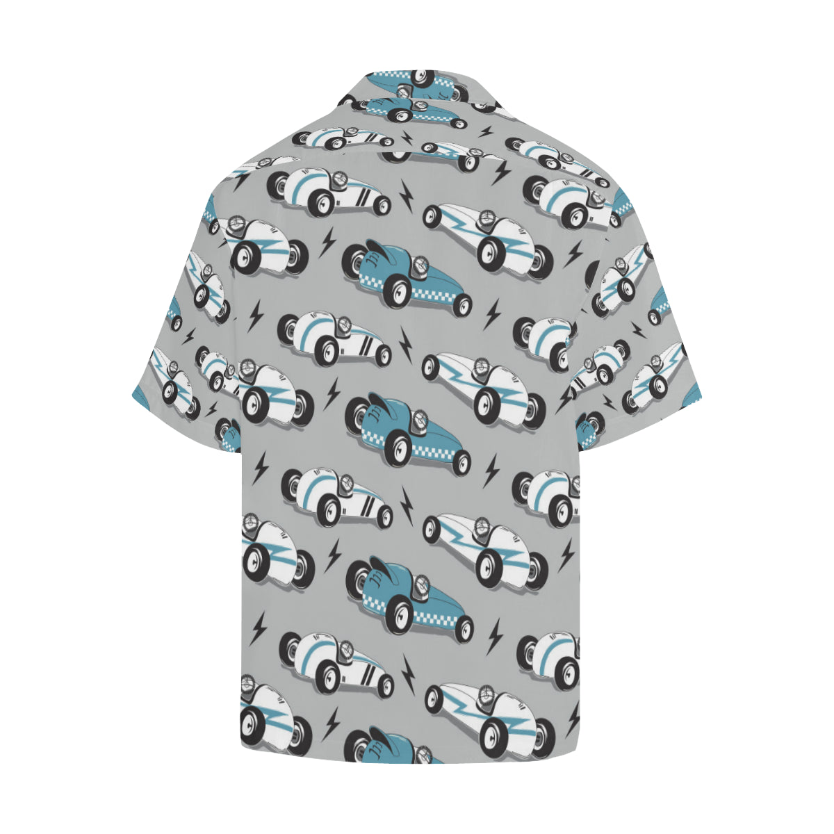 Racing Vintage Pattern Print Design A02 Men's Hawaiian Shirt