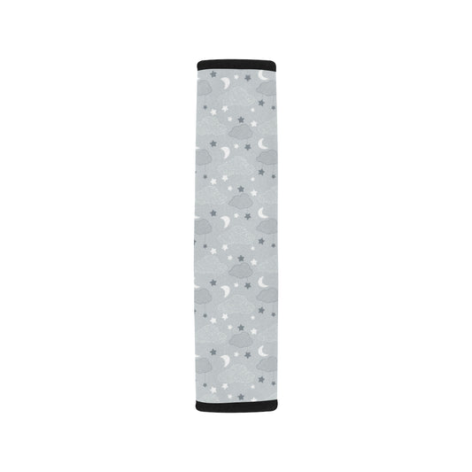 Cloud Pattern Print Design 04 Car Seat Belt Cover
