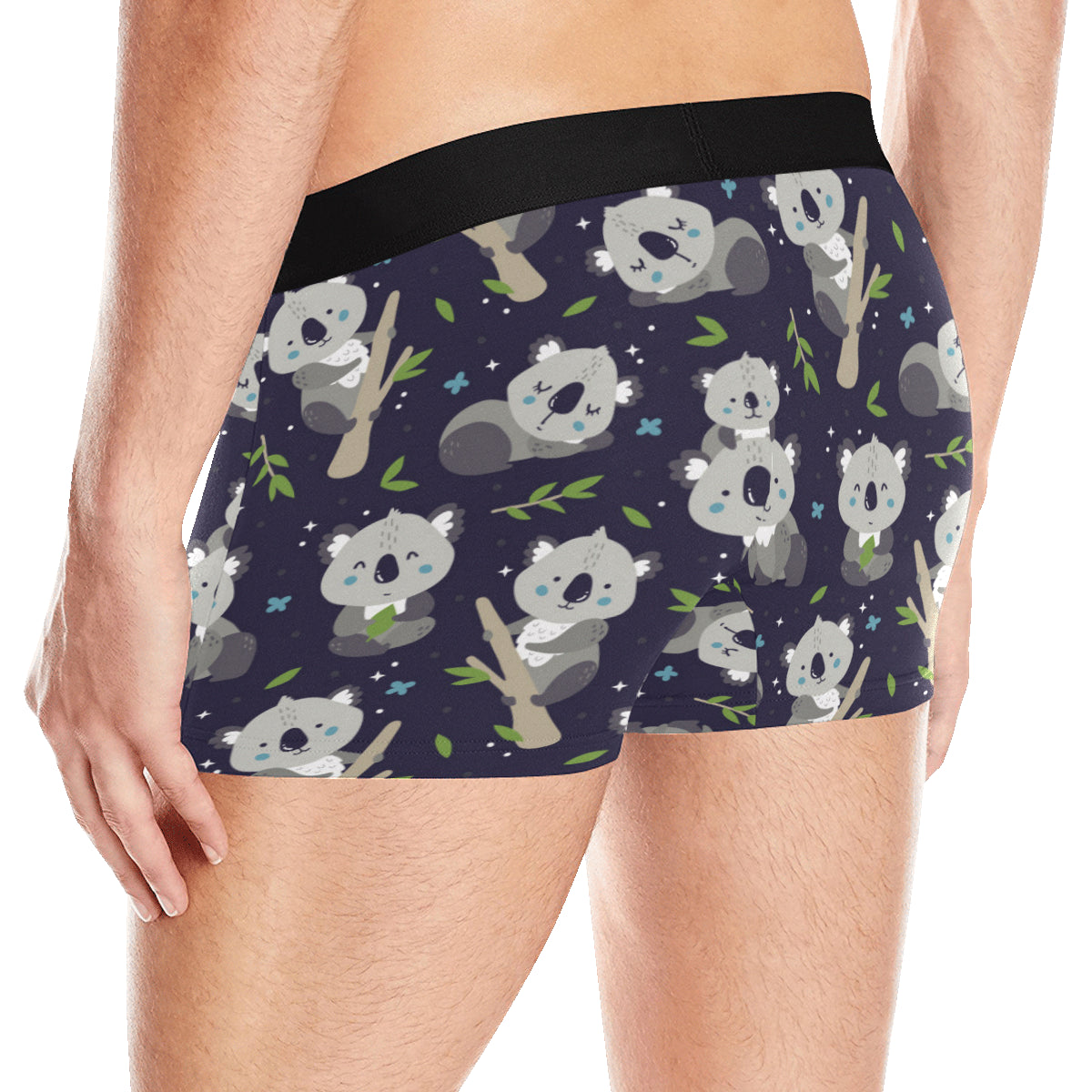 Koala Pattern Print Design 04 Men's Boxer Briefs