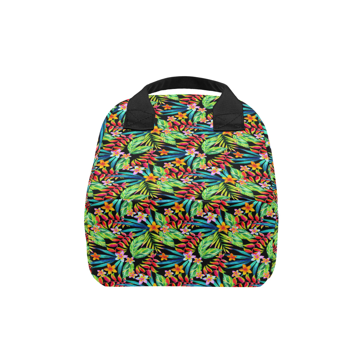 Heliconia Pattern Print Design HL09 Insulated Lunch Bag