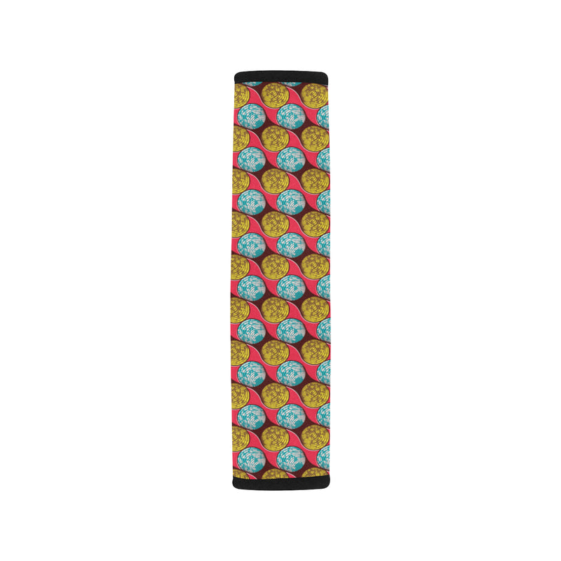 African Fashion Print Pattern Car Seat Belt Cover