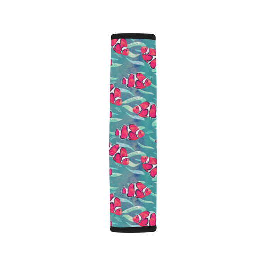 Clownfish Pattern Print Design 02 Car Seat Belt Cover
