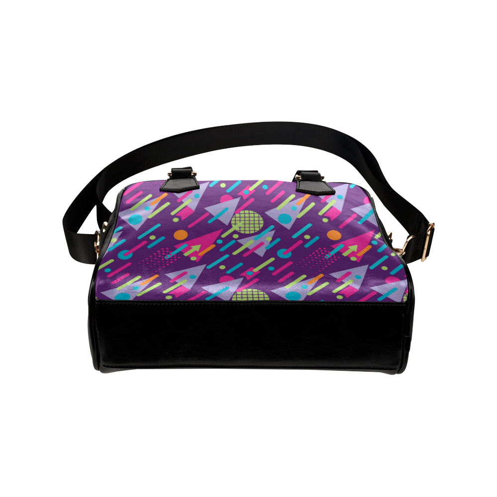 90s Pattern Print Design 4 Shoulder Handbag