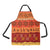 African Pattern Print Design 04 Apron with Pocket
