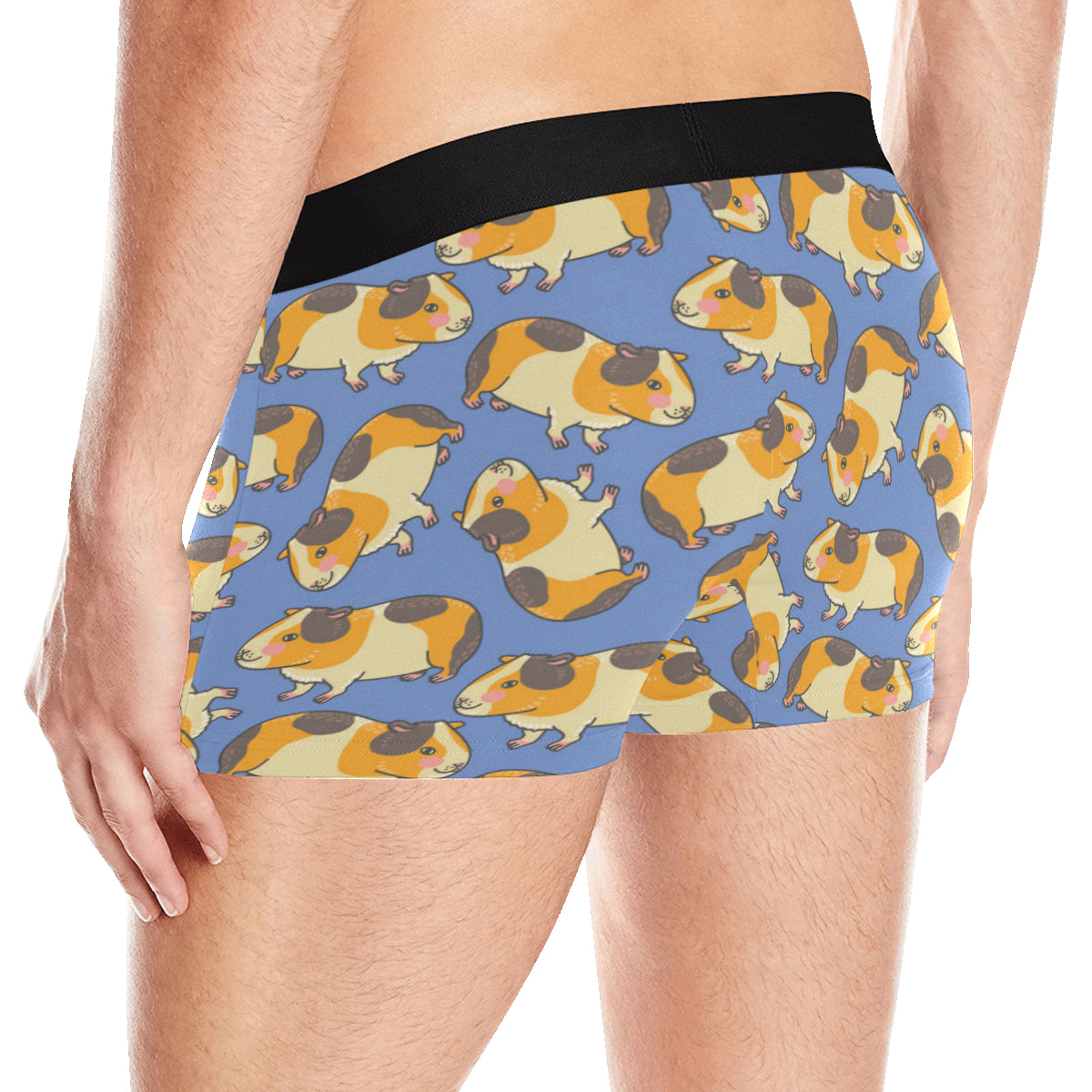 Guinea Pig Pattern Print Design 01 Men's Boxer Briefs