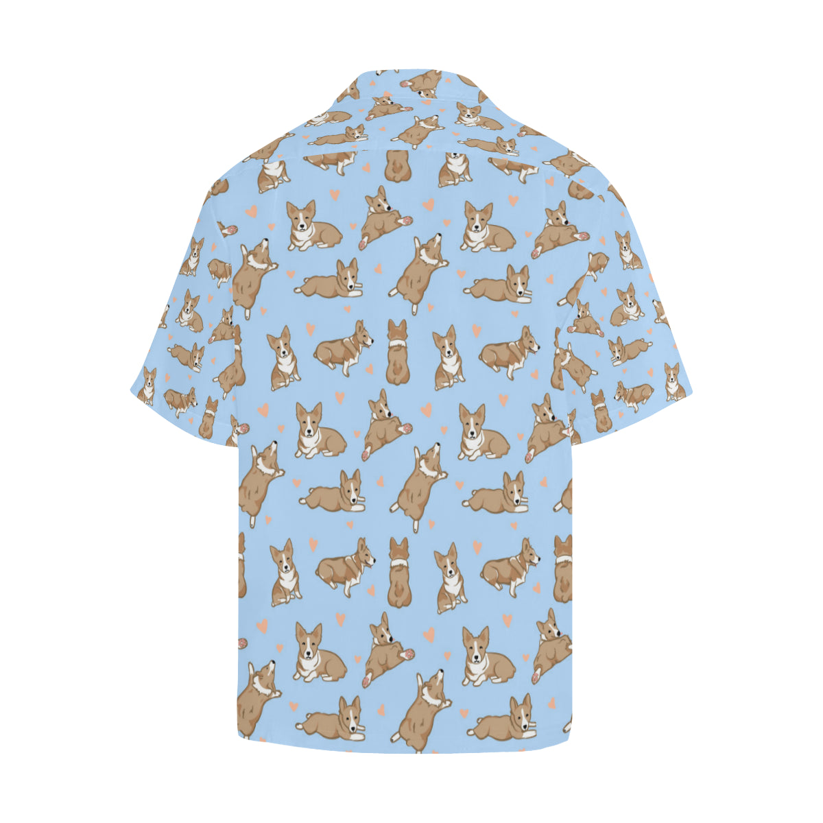 Pembroke Welsh Corgis Pattern Print Design A05 Men's Hawaiian Shirt