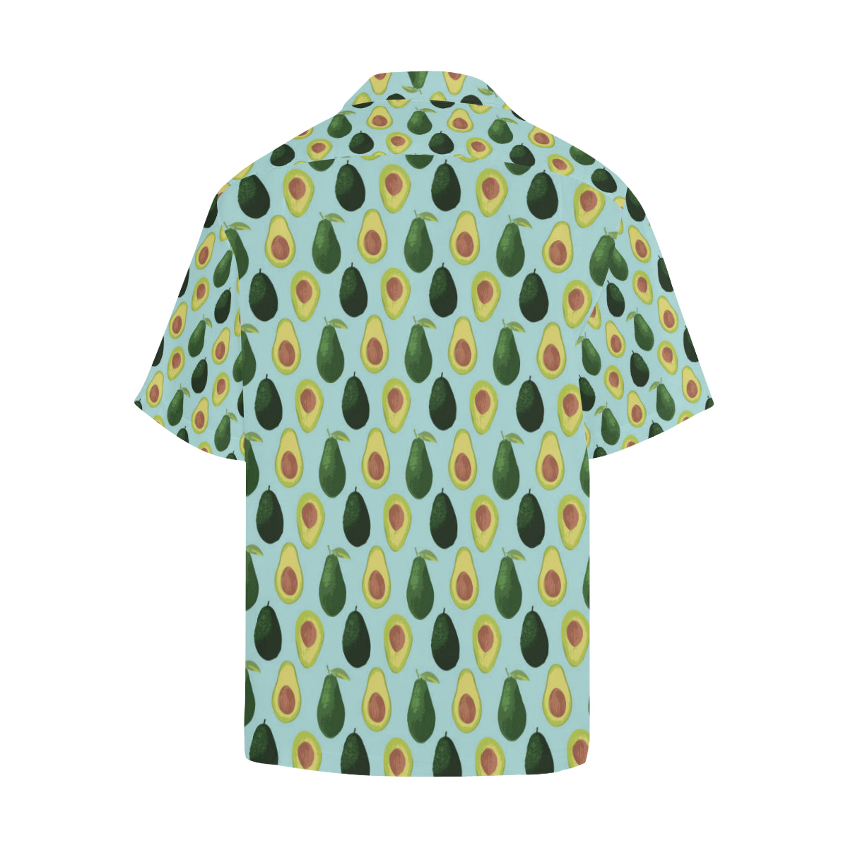 Avocado Pattern Print Design 04 Men's Hawaiian Shirt