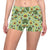 Avocado Pattern Print Design AC01 Yoga Shorts