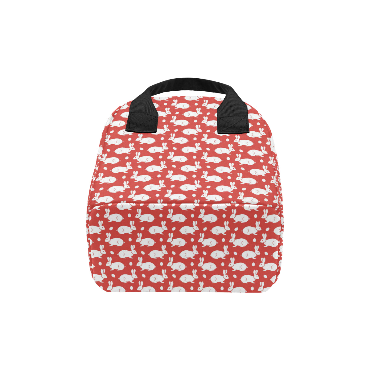Rabbit Pattern Print Design RB017 Insulated Lunch Bag