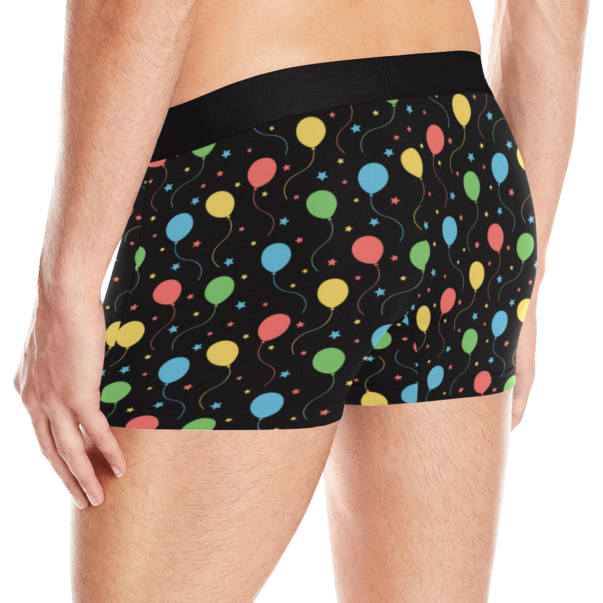 Ballon Colorful Pattern Print Design 04 Men's Boxer Briefs