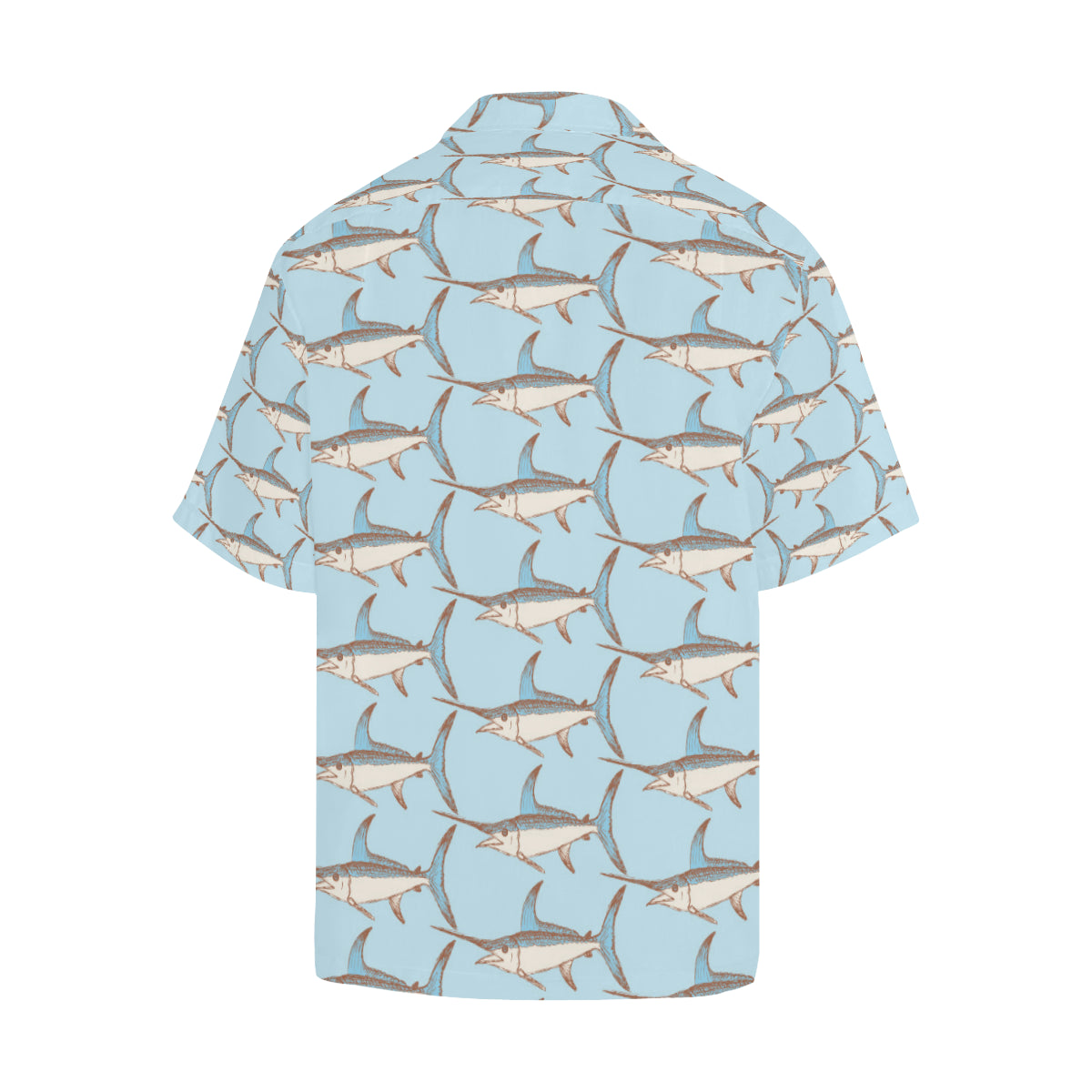 Swordfish Pattern Print Design 01 Men's Hawaiian Shirt
