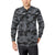 ACU Digital Black Camouflage Men's Long Sleeve Shirt