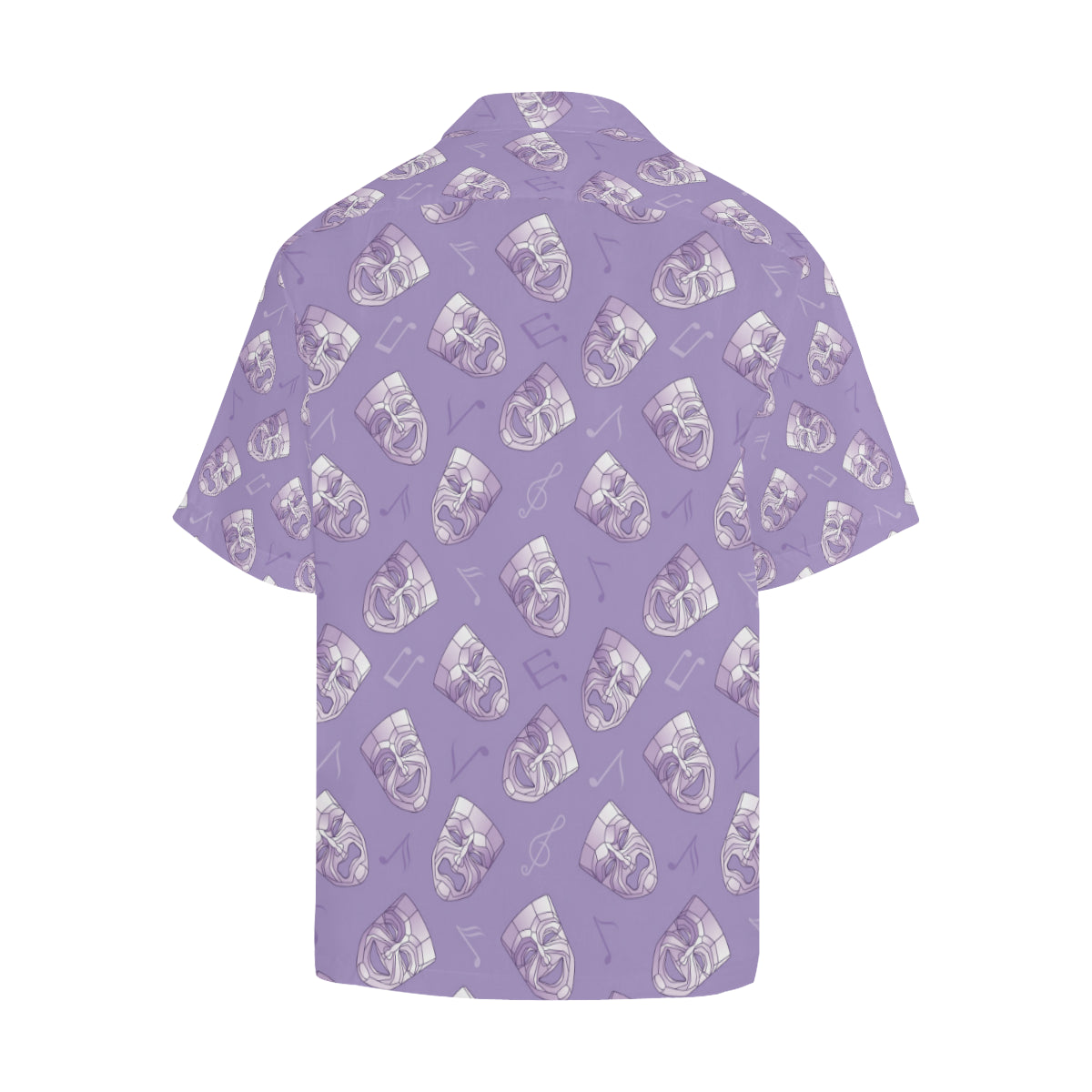 Acting Mask Pattern Print Design 05 Men's Hawaiian Shirt