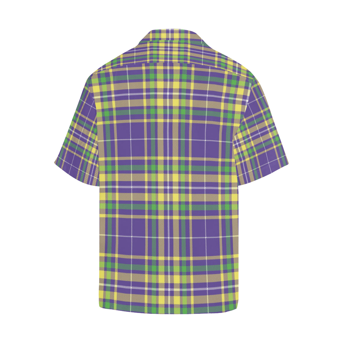 Mardi Gras Pattern Print Design 010 Men's Hawaiian Shirt