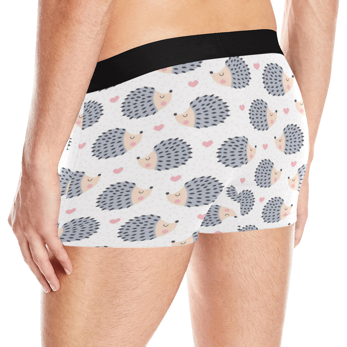 Hedgehog Baby Pattern Print Design 03 Men's Boxer Briefs