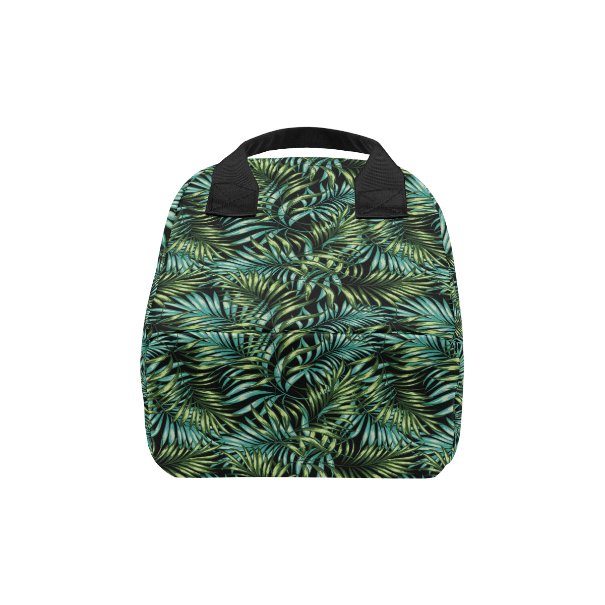 Tropical Flower Pattern Print Design TF08 Insulated Lunch Bag