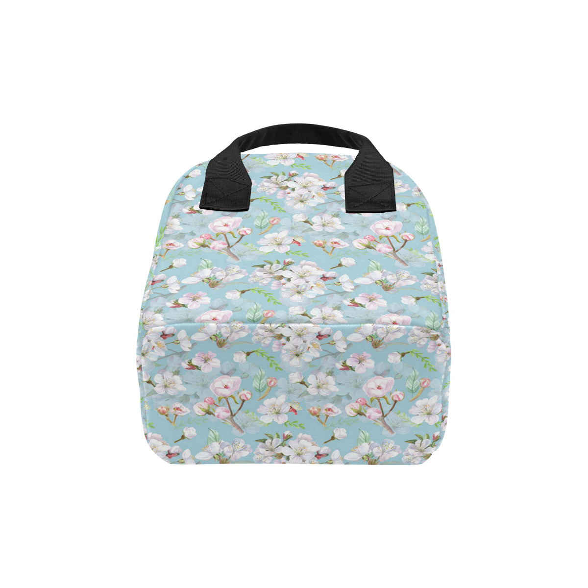 Apple blossom Pattern Print Design AB06 Insulated Lunch Bag