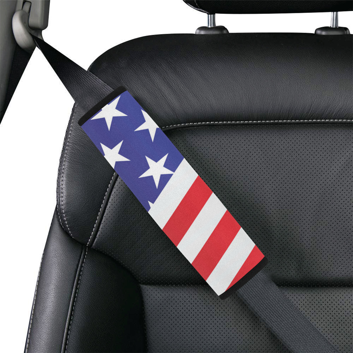 American flag Print Car Seat Belt Cover