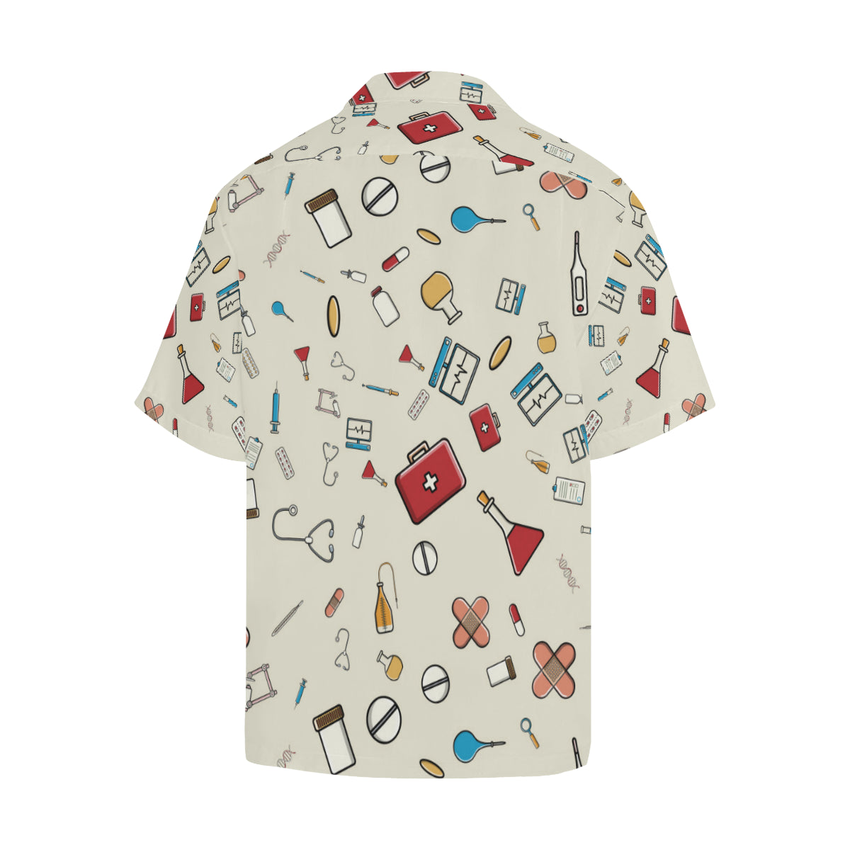 Nurse Pattern Print Design A04 Men's Hawaiian Shirt