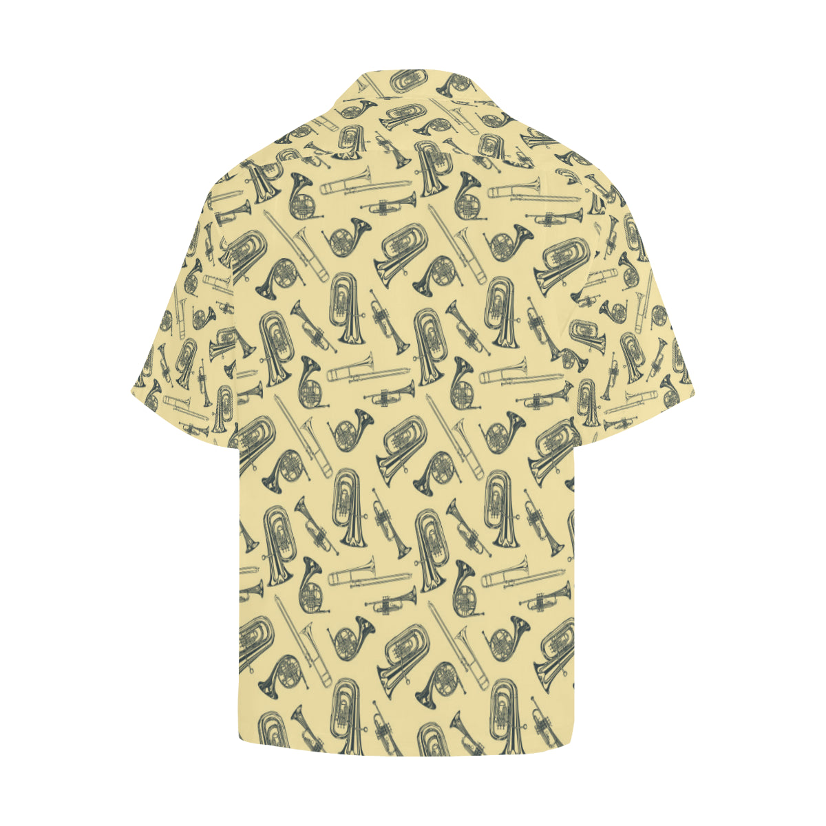 Tuba Pattern Print Design 01 Men's Hawaiian Shirt