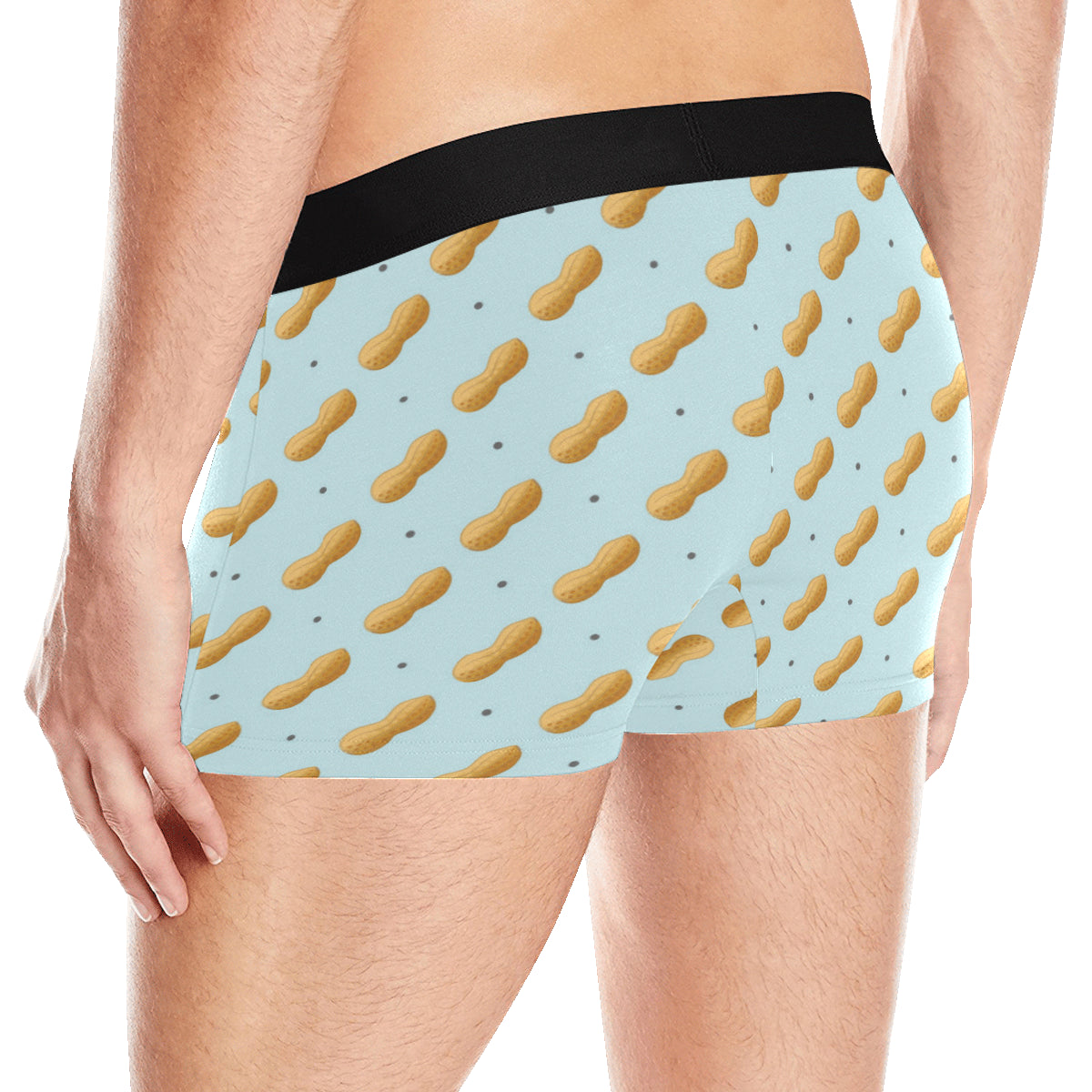Peanut Pattern Print Design A03 Men's Boxer Briefs