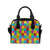 Autism Awareness Pattern Print Design 02 Shoulder Handbag