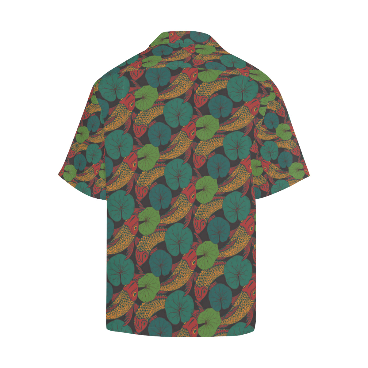 KOI Fish Pattern Print Design 01 Men's Hawaiian Shirt