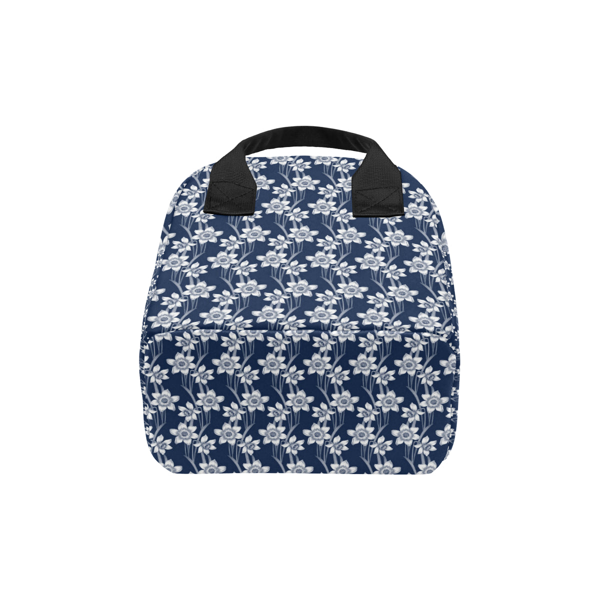 Daffodils Pattern Print Design DF09 Insulated Lunch Bag