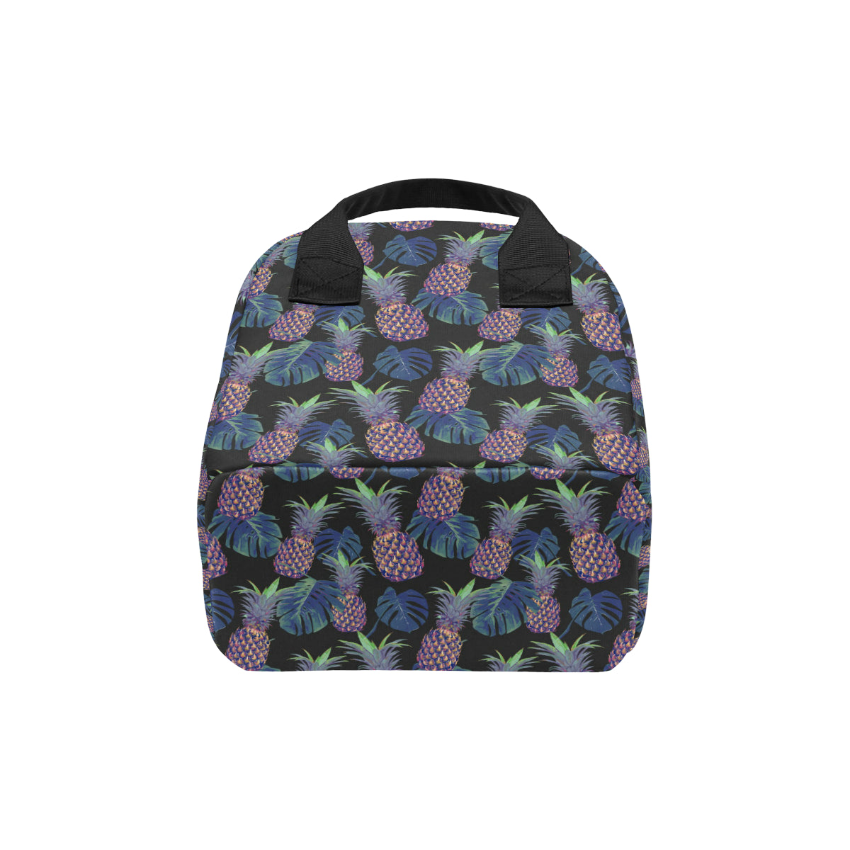 Pineapple Pattern Print Design PP04 Insulated Lunch Bag