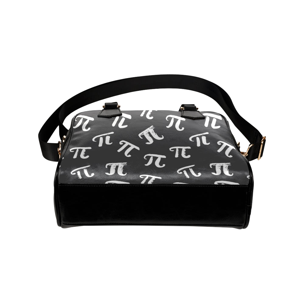Pi Day Pattern Print Design A02 Shoulder Handbag