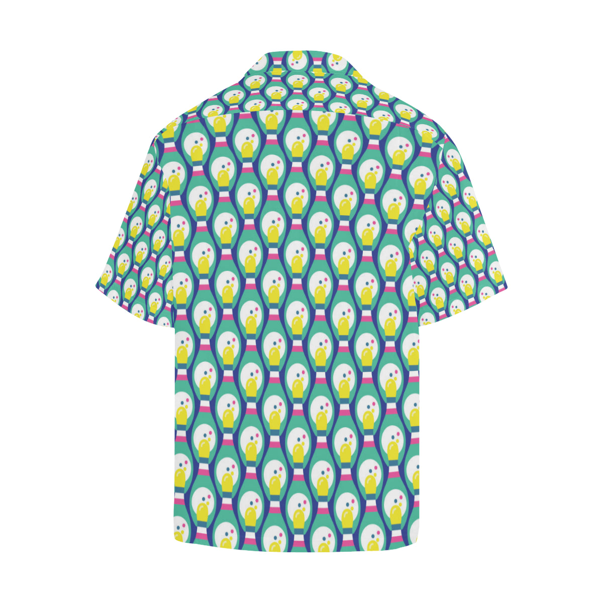 Bowling Pattern Print Design 04 Men's Hawaiian Shirt