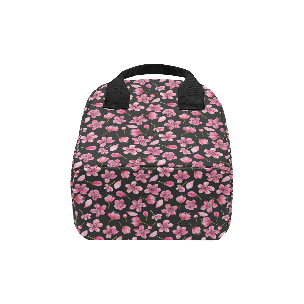 Apple blossom Pattern Print Design AB03 Insulated Lunch Bag